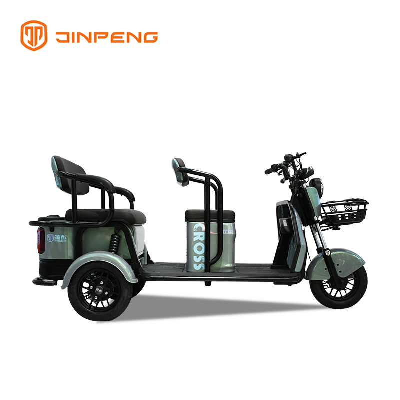 Электрический трехколесный велосипед для отдыха со складным сиденьем-XTG